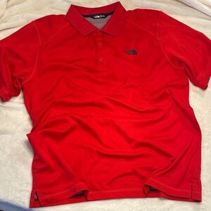 The North Face Vibrant Red Polo Shirt
